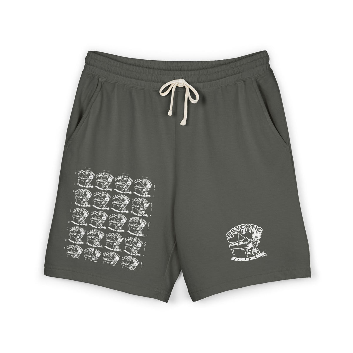 Unisex Garment-Dyed Lightweight Fleece Sweat Shorts
