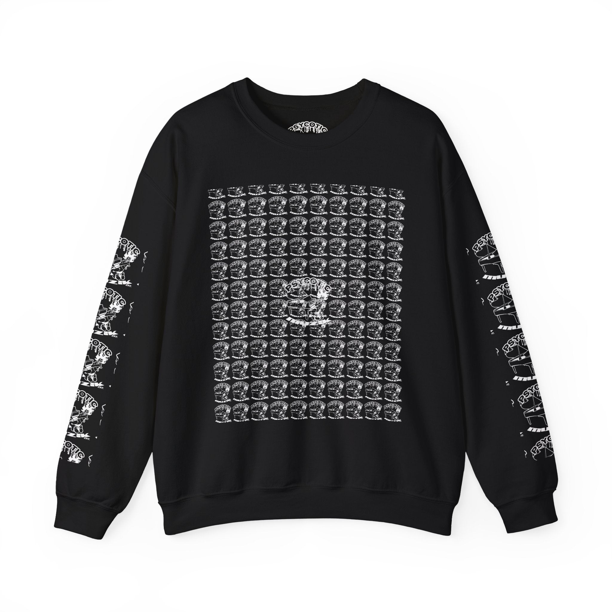 Classic White Crewneck Sweatshirt