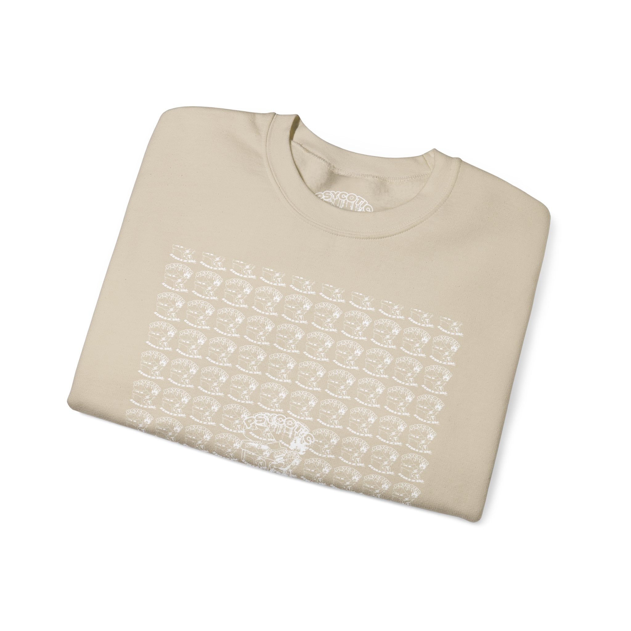 Classic White Crewneck Sweatshirt