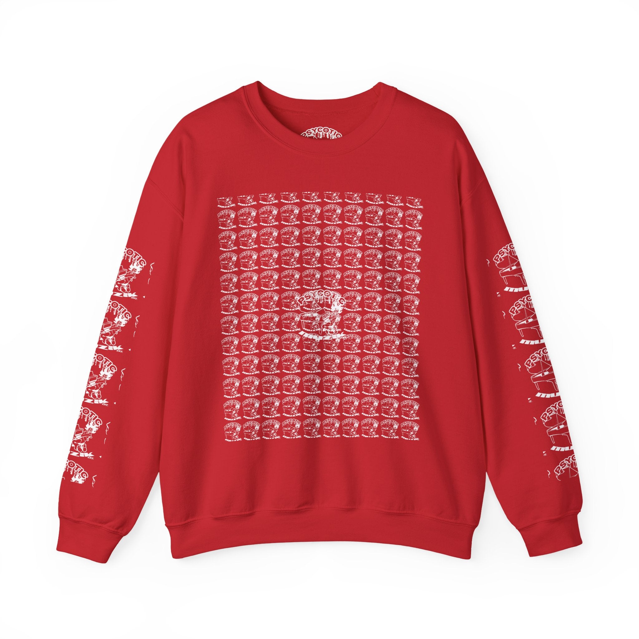 Classic White Crewneck Sweatshirt