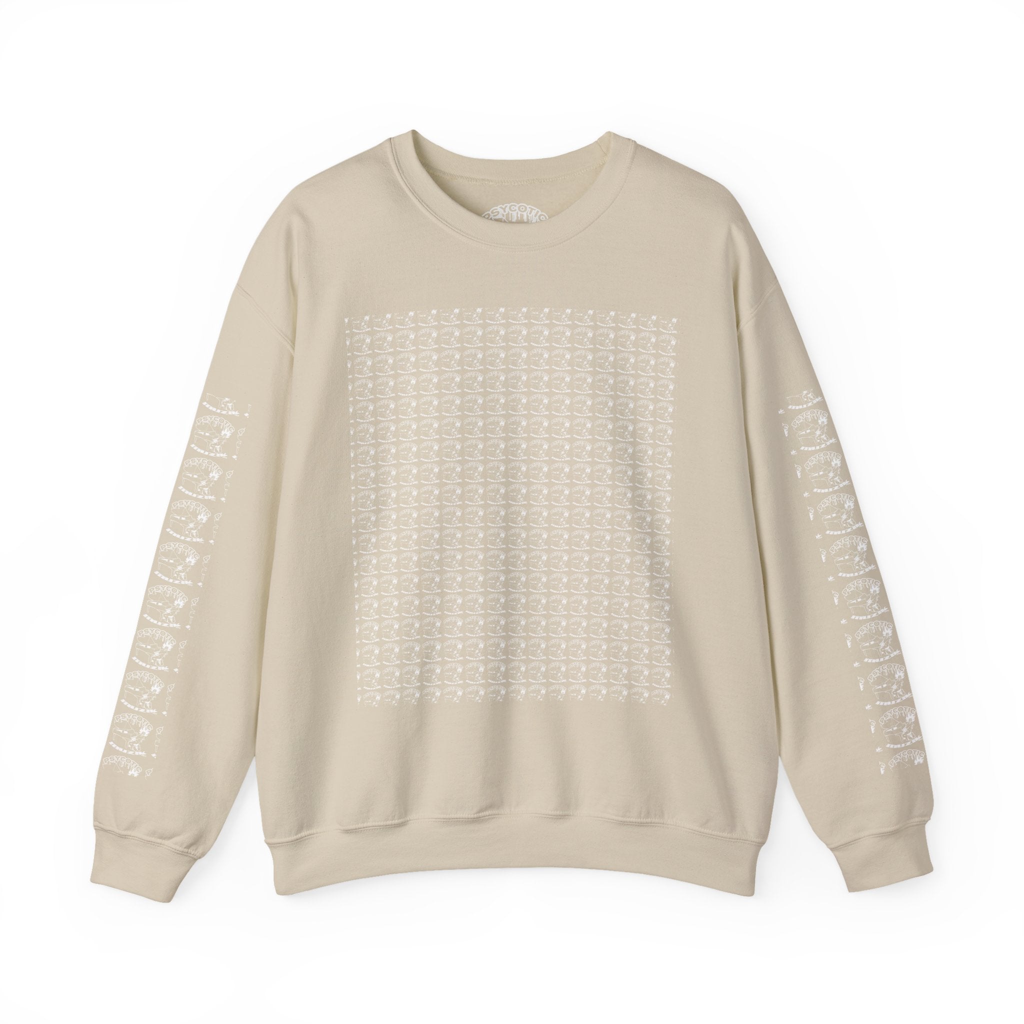 Classic White Crewneck Sweatshirt — Minimal Everyday Pullover