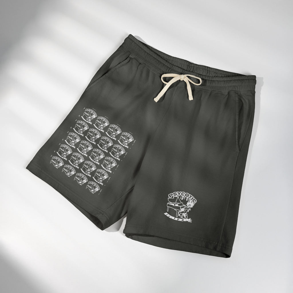 Unisex Garment-Dyed Lightweight Fleece Sweat Shorts