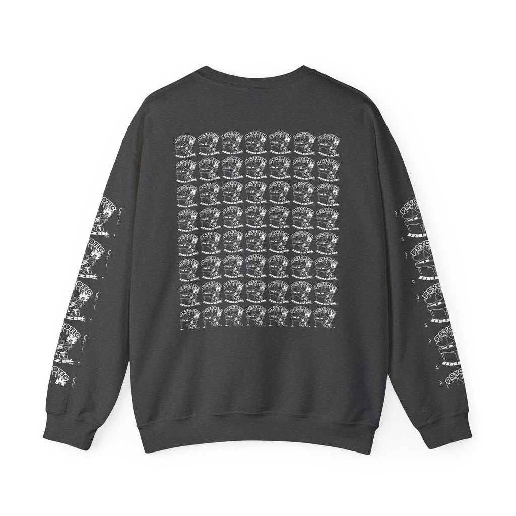 Classic White Crewneck Sweatshirt