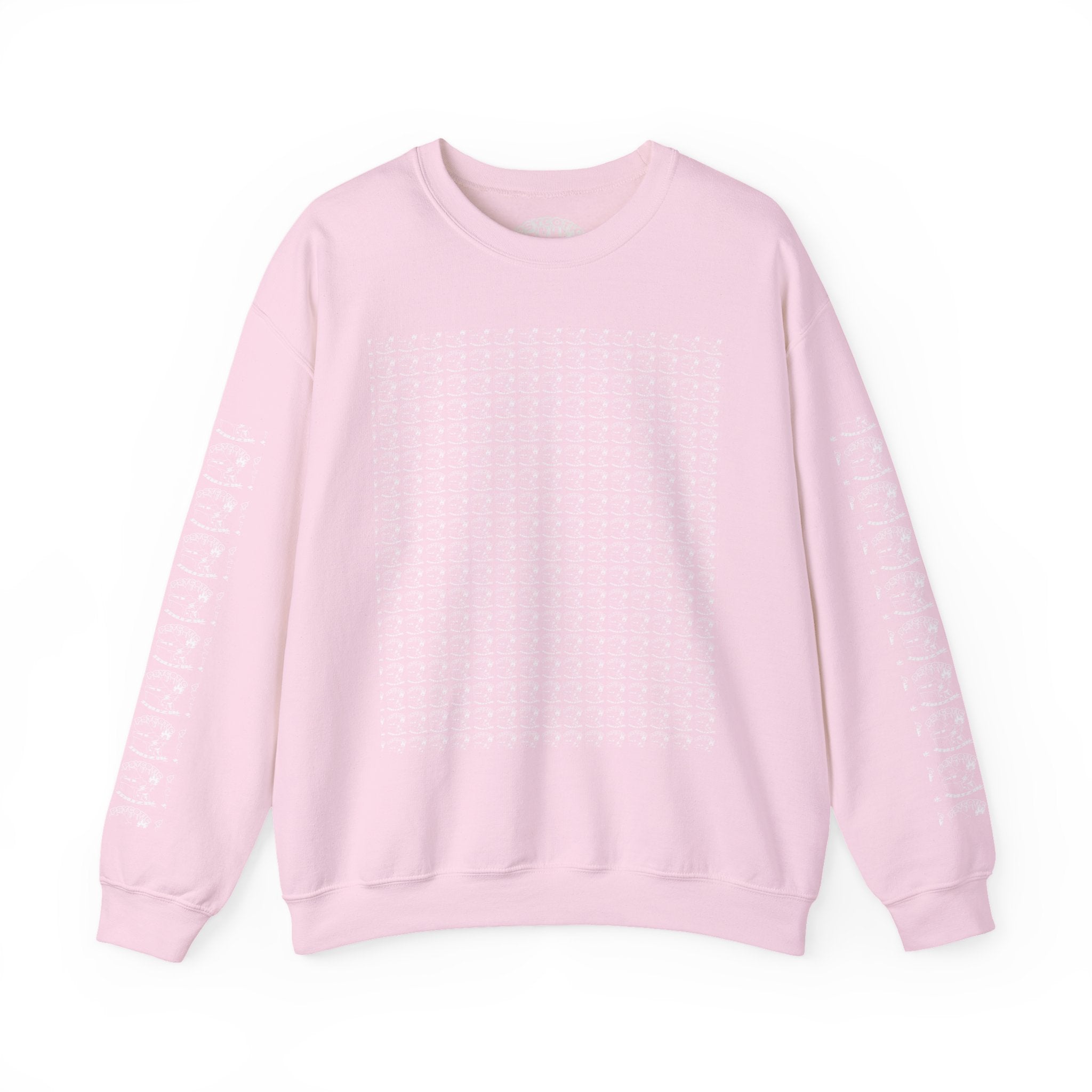 Classic White Crewneck Sweatshirt — Minimal Everyday Pullover