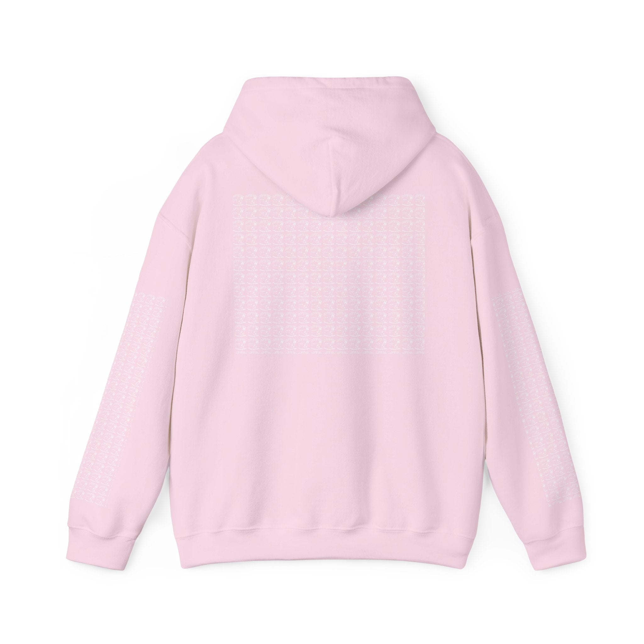 Hoodie — Repeating Skull Grid Graphic Pullover