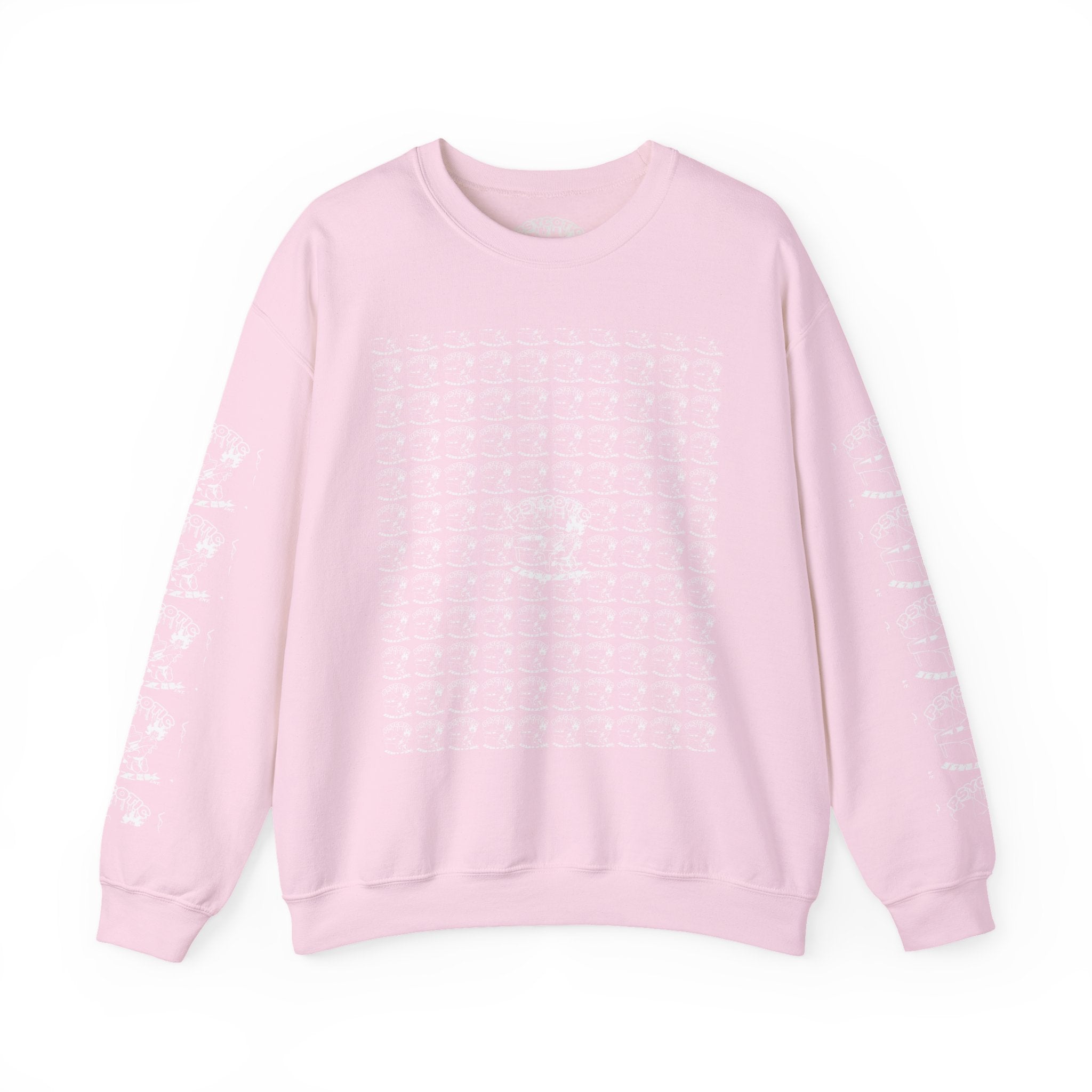 Classic White Crewneck Sweatshirt