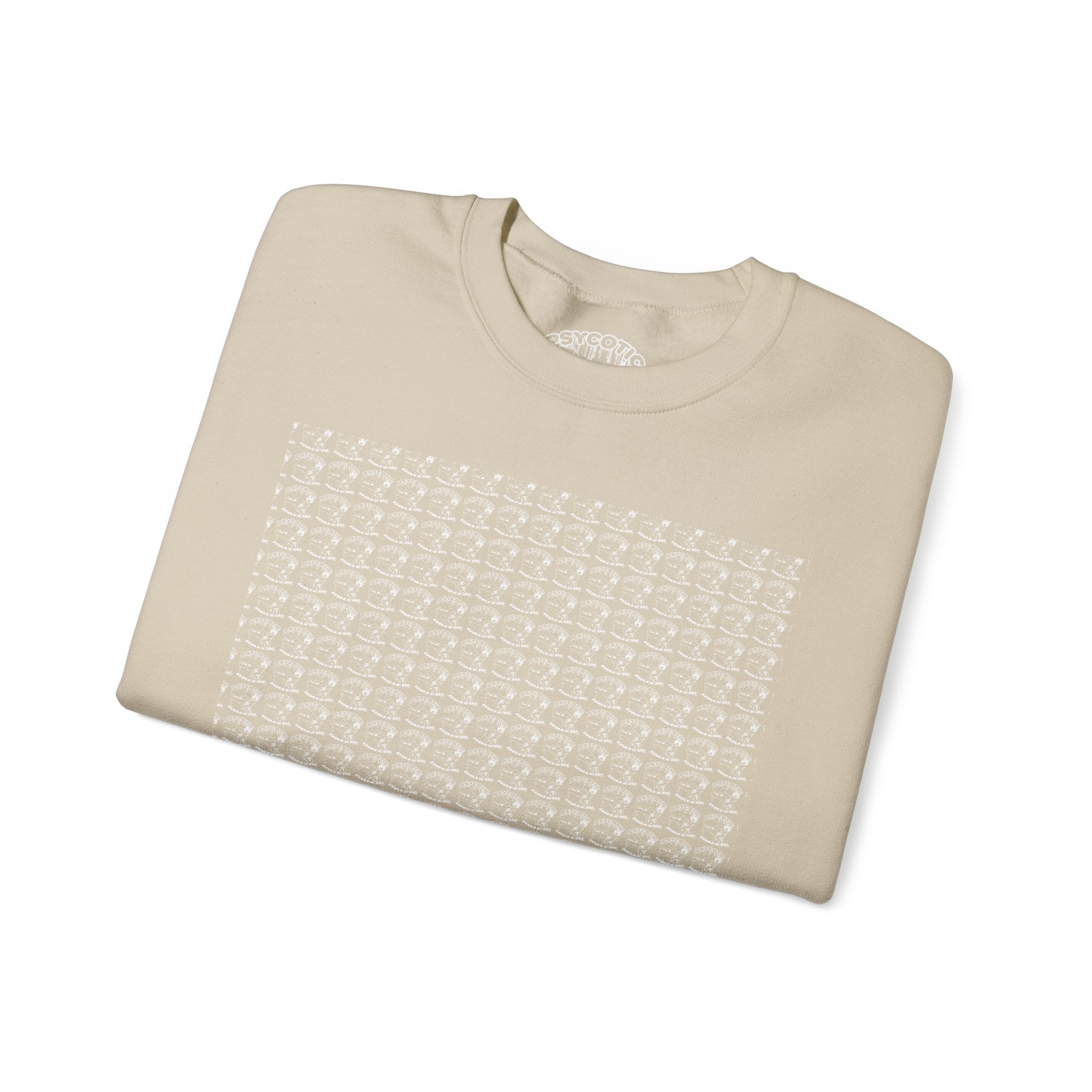 Classic White Crewneck Sweatshirt — Minimal Everyday Pullover