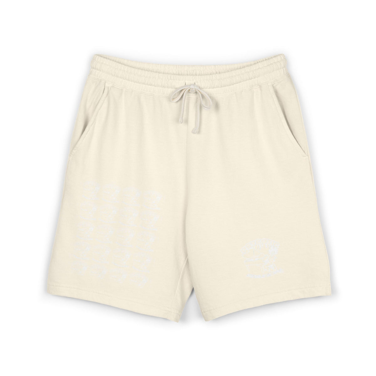 Unisex Garment-Dyed Lightweight Fleece Sweat Shorts