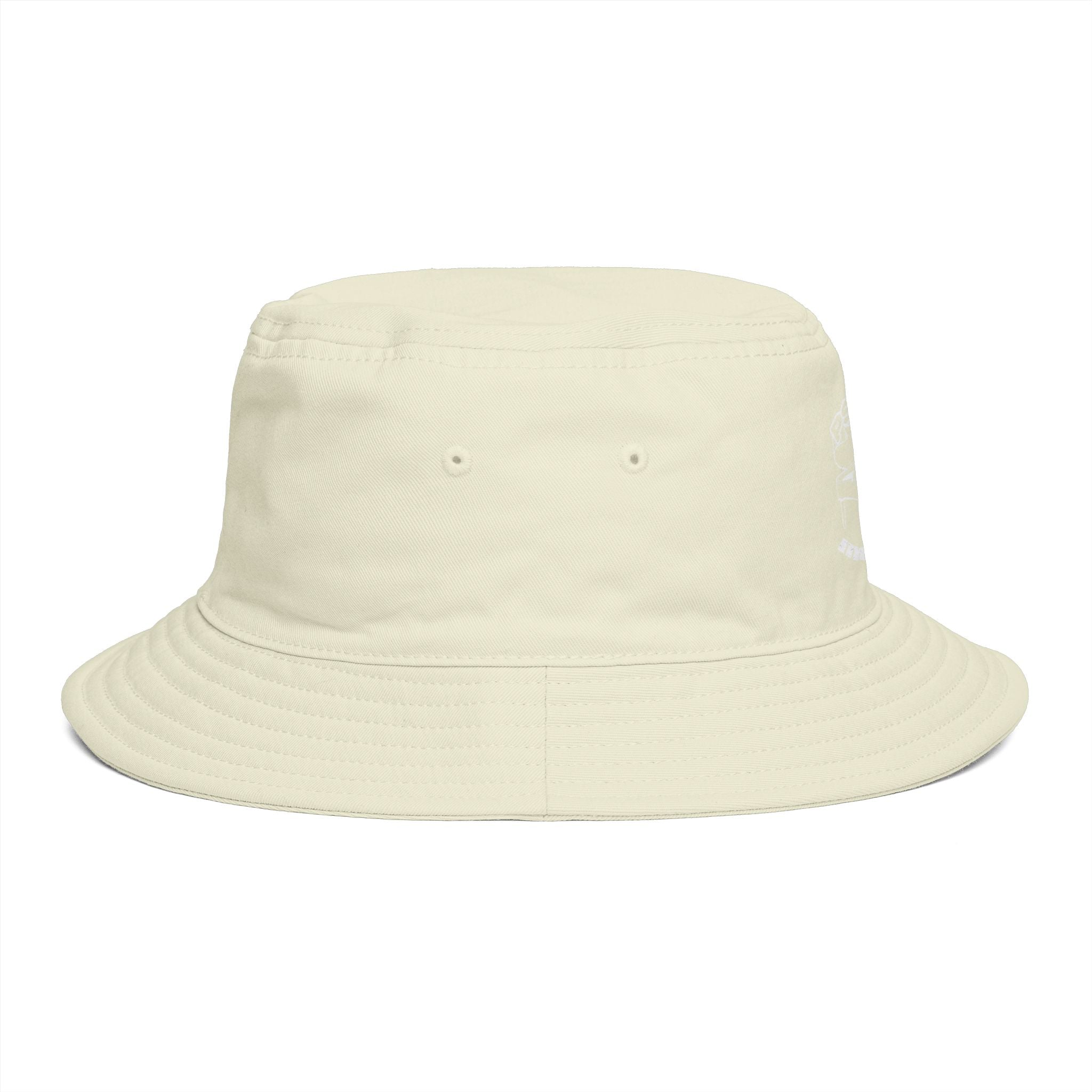 Psycotic Drummer Brown Bucket Hat — Retro Rock Band Graphic Bucket Hat