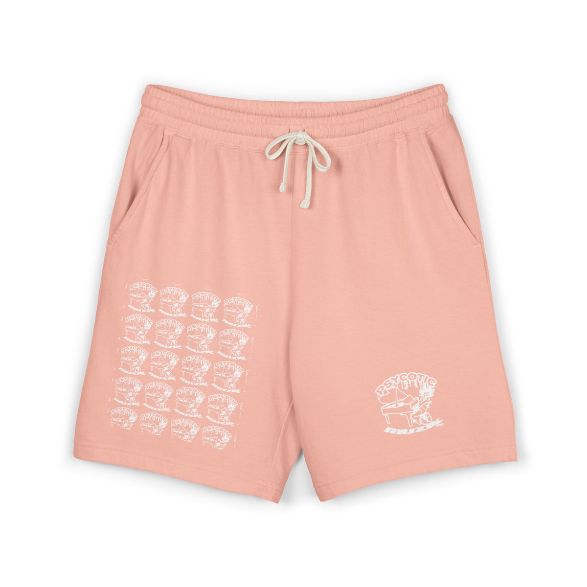 Unisex Garment-Dyed Lightweight Fleece Sweat Shorts