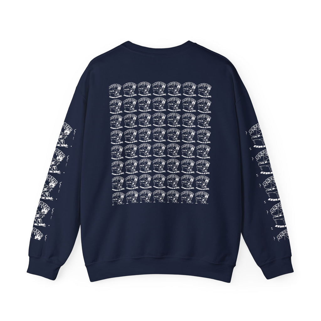 Classic White Crewneck Sweatshirt