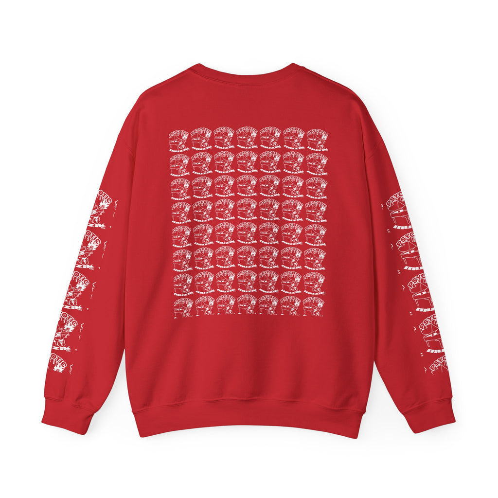 Classic White Crewneck Sweatshirt