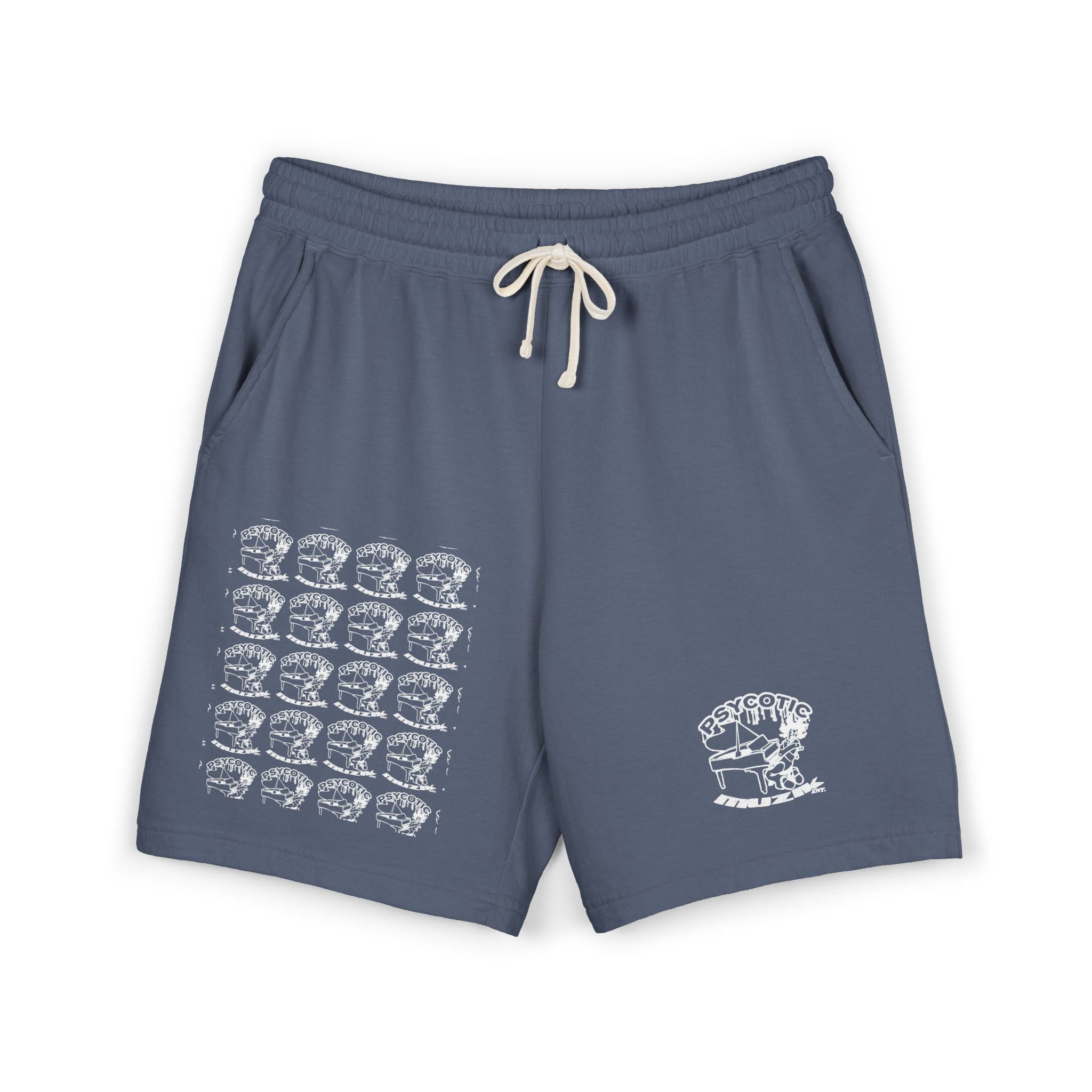 Unisex Garment-Dyed Lightweight Fleece Sweat Shorts