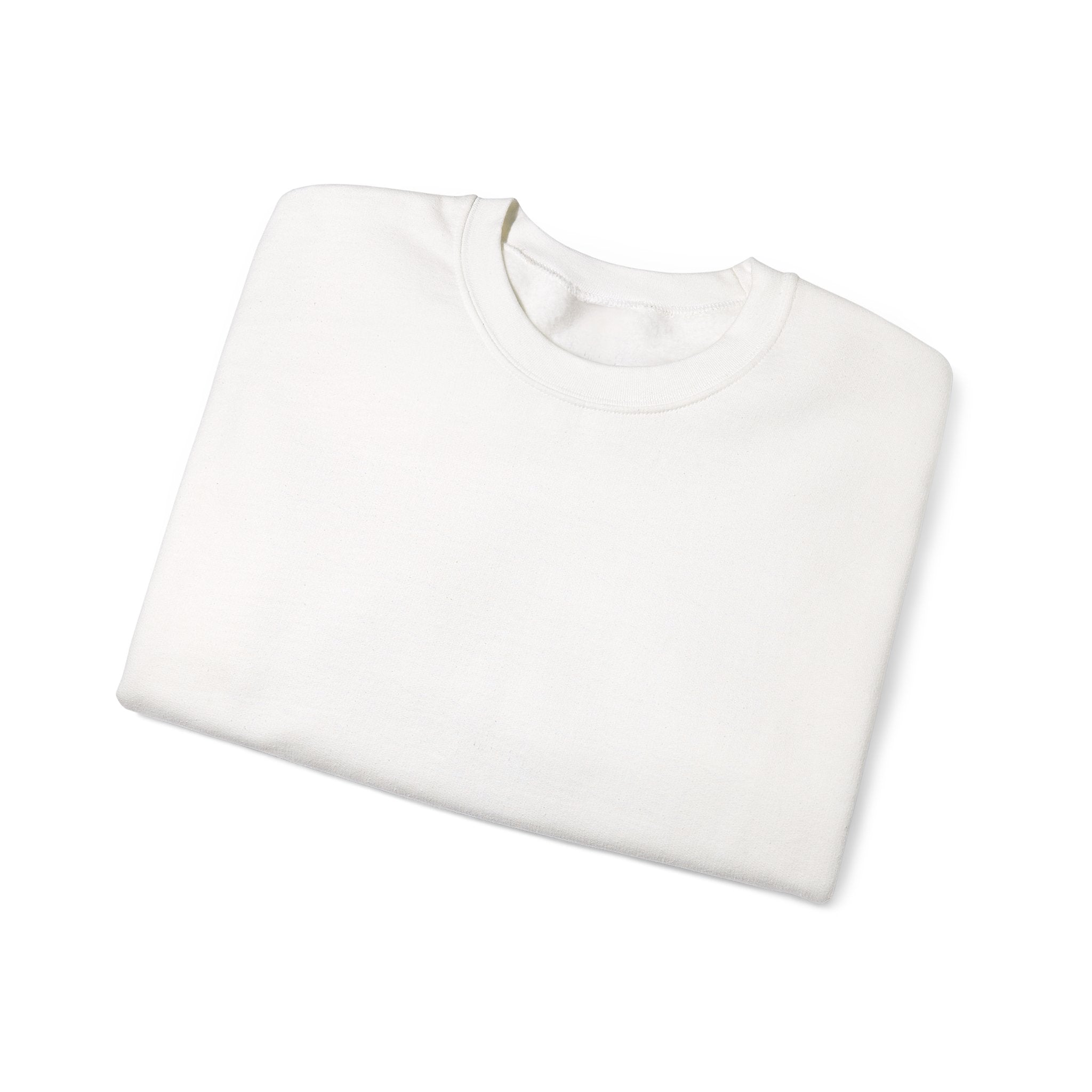 Classic White Crewneck Sweatshirt