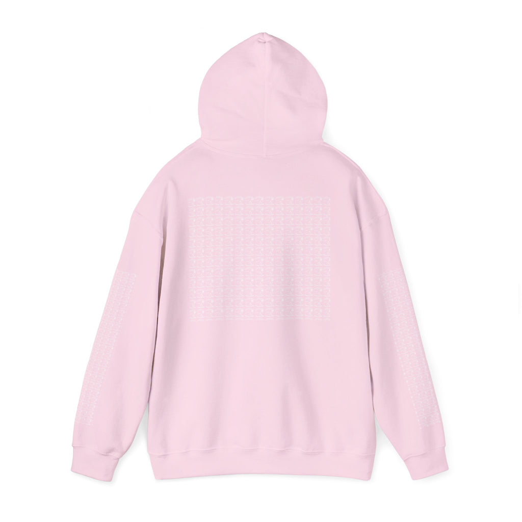 Hoodie — Repeating Skull Grid Graphic Pullover