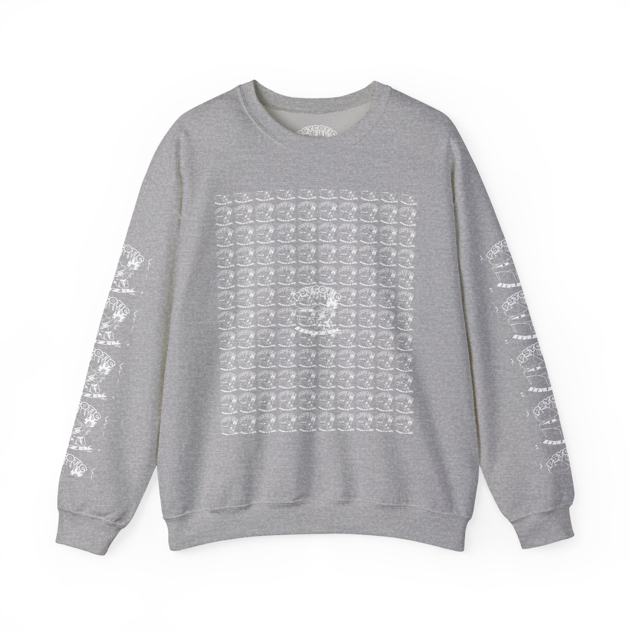 Classic White Crewneck Sweatshirt