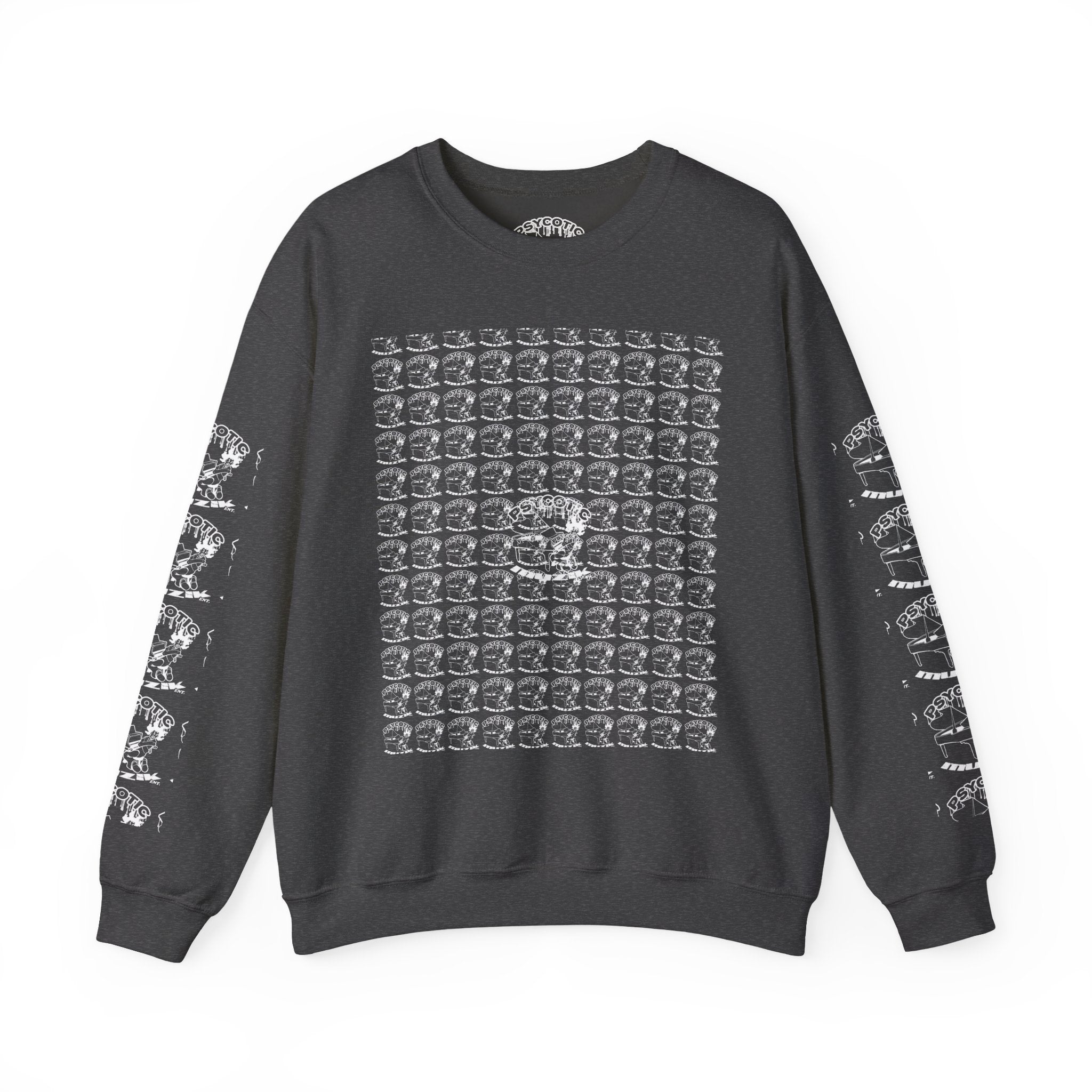 Classic White Crewneck Sweatshirt