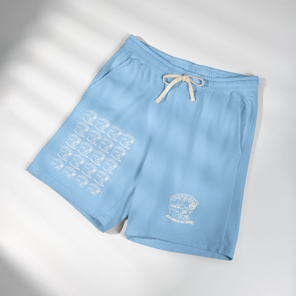 Unisex Garment-Dyed Lightweight Fleece Sweat Shorts