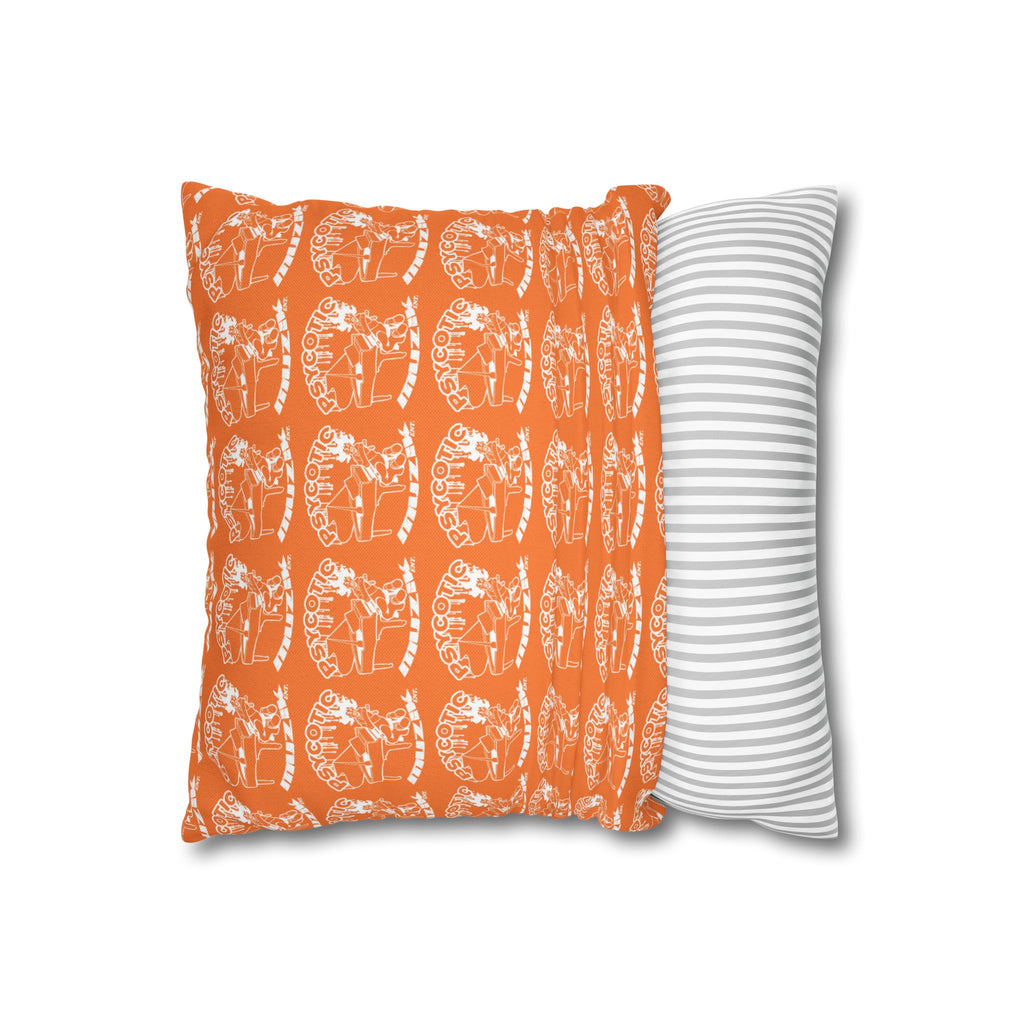 Spun Polyester Square Pillowcase