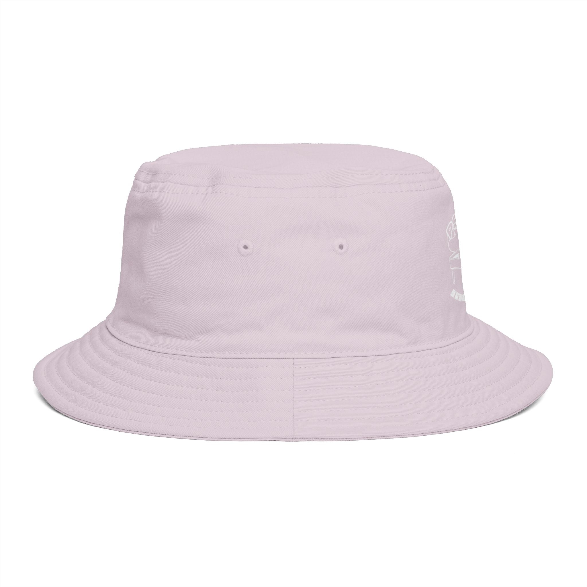 Psycotic Drummer Brown Bucket Hat — Retro Rock Band Graphic Bucket Hat