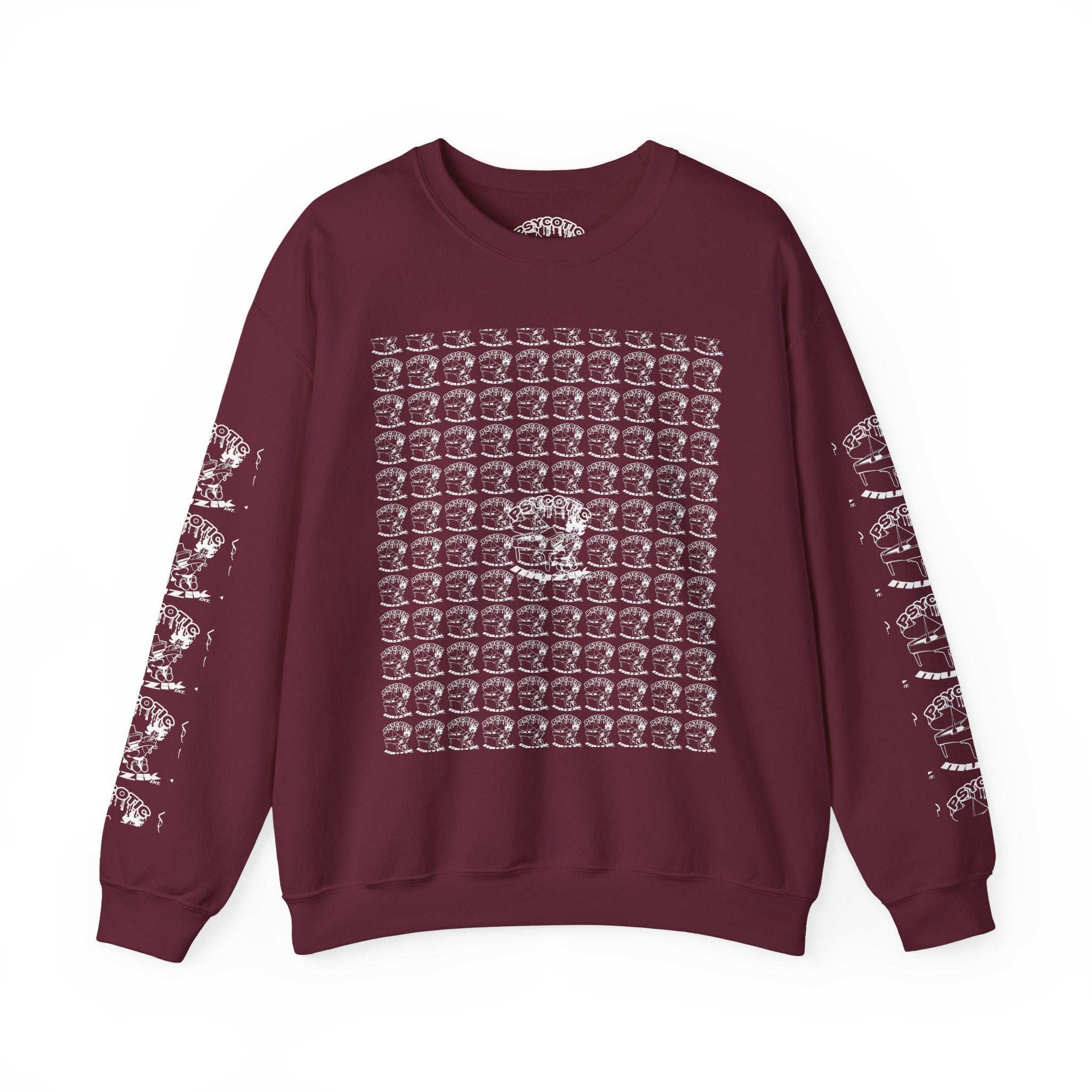 Classic White Crewneck Sweatshirt