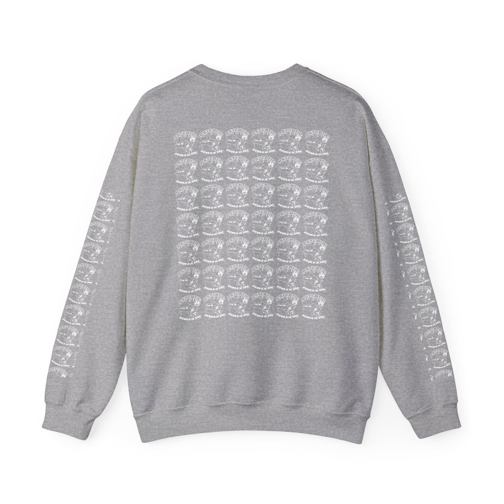 Classic White Crewneck Sweatshirt — Minimal Everyday Pullover