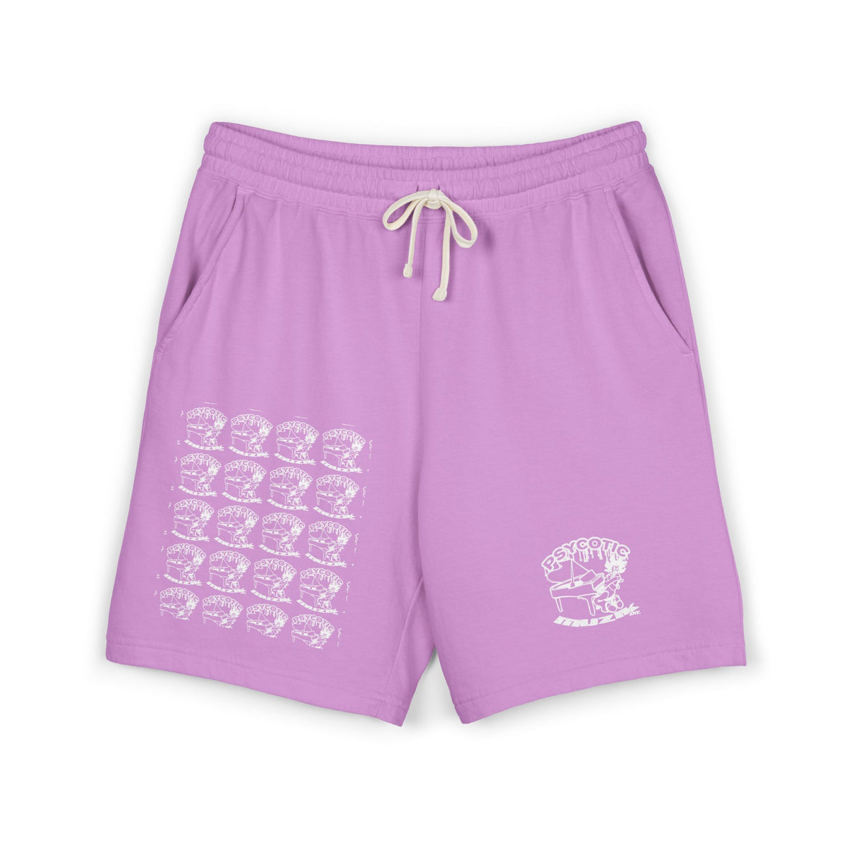 Unisex Garment-Dyed Lightweight Fleece Sweat Shorts