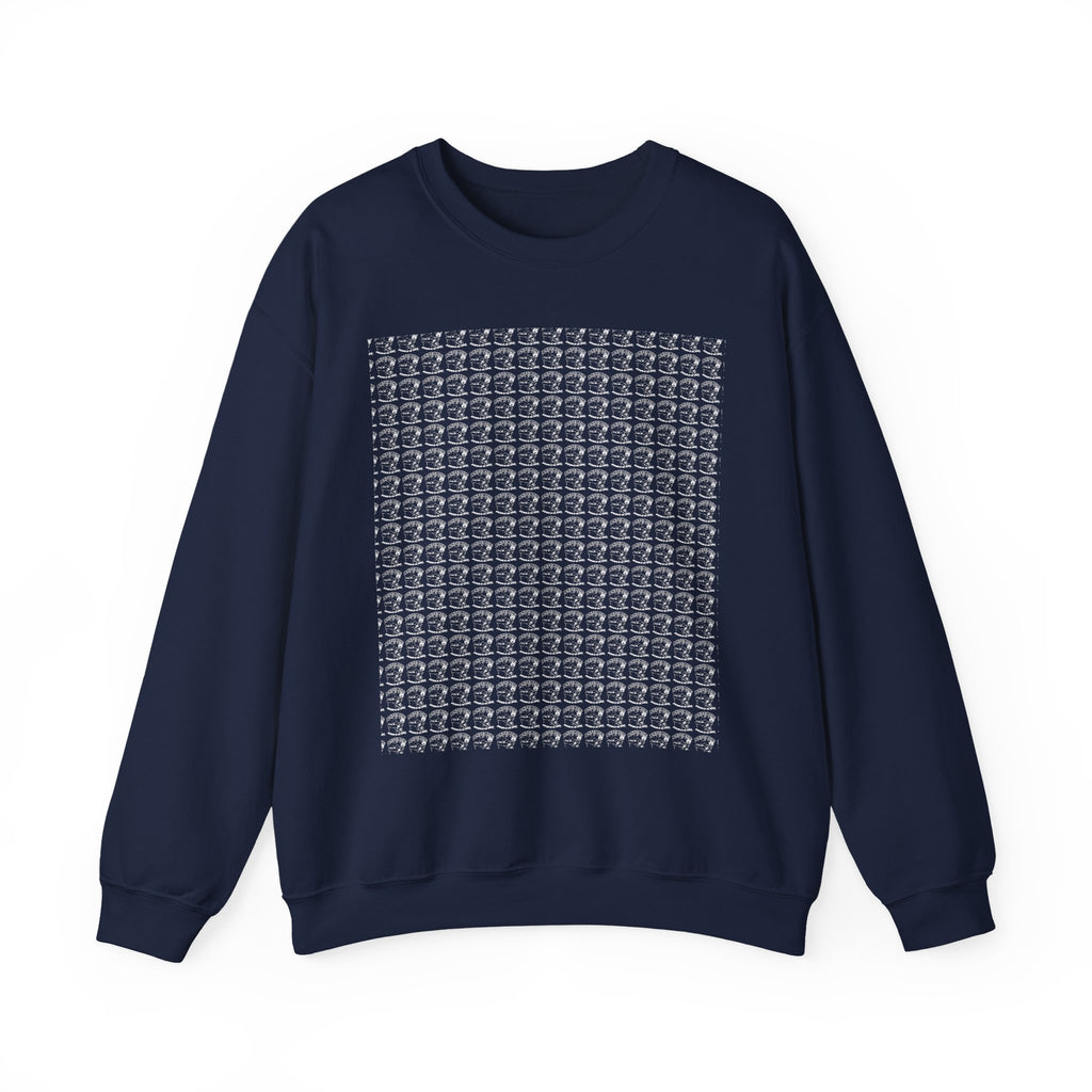 Classic White Crewneck Sweatshirt