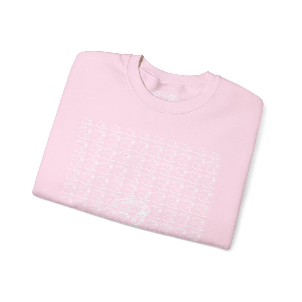 Classic White Crewneck Sweatshirt