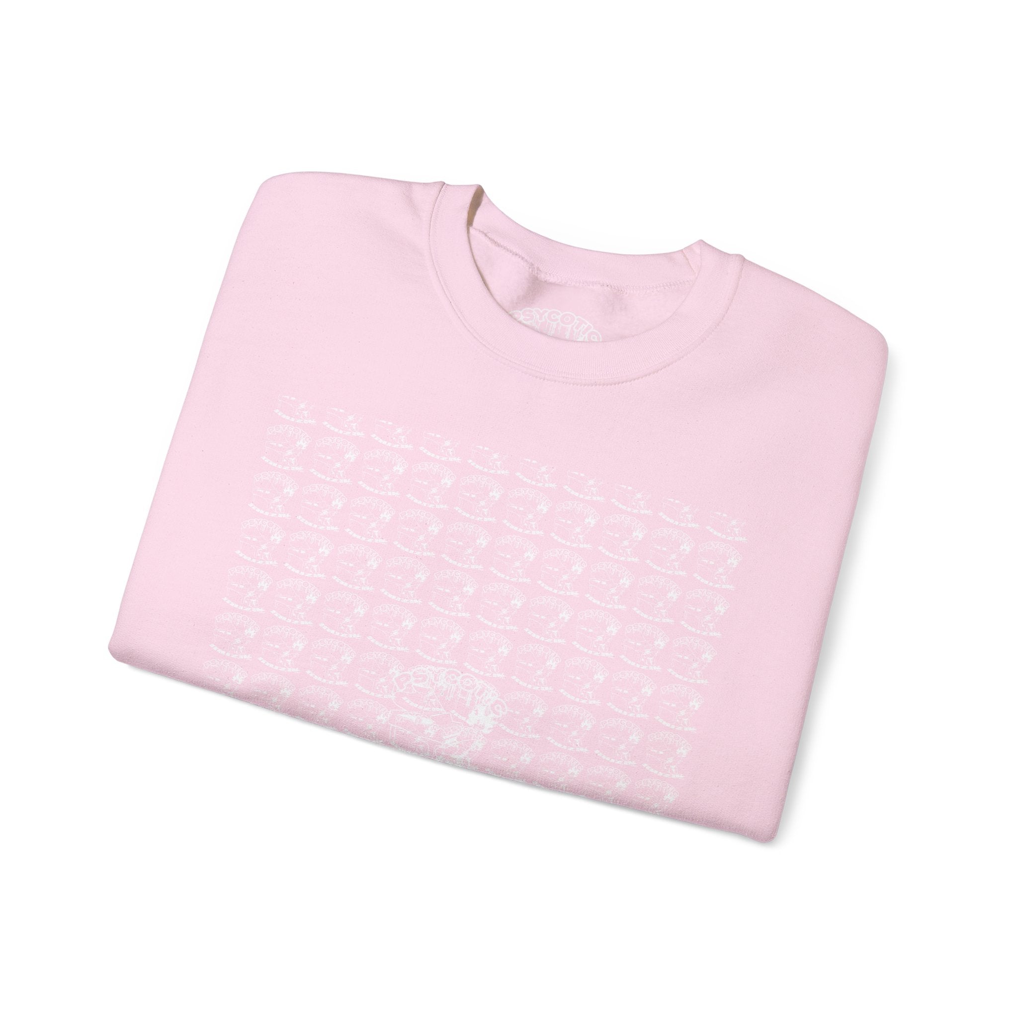 Classic White Crewneck Sweatshirt