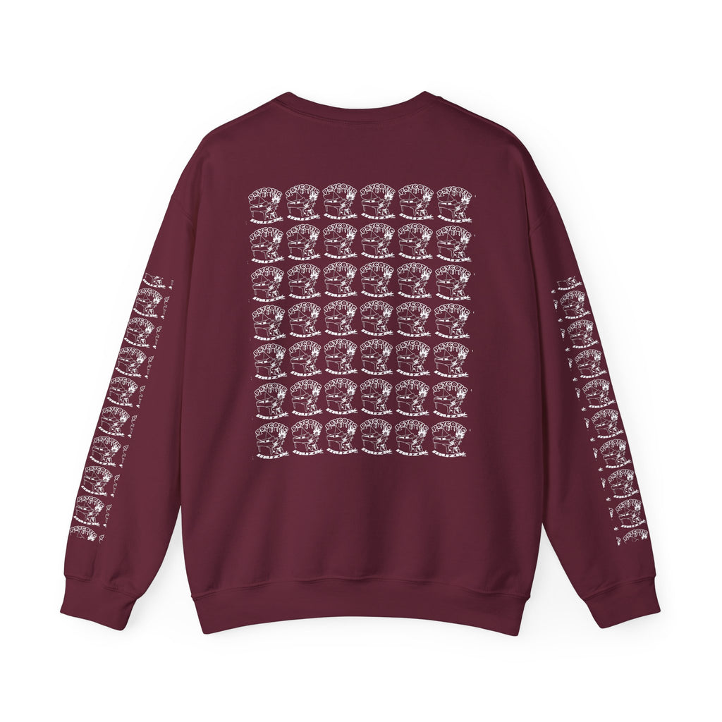 Classic White Crewneck Sweatshirt — Minimal Everyday Pullover
