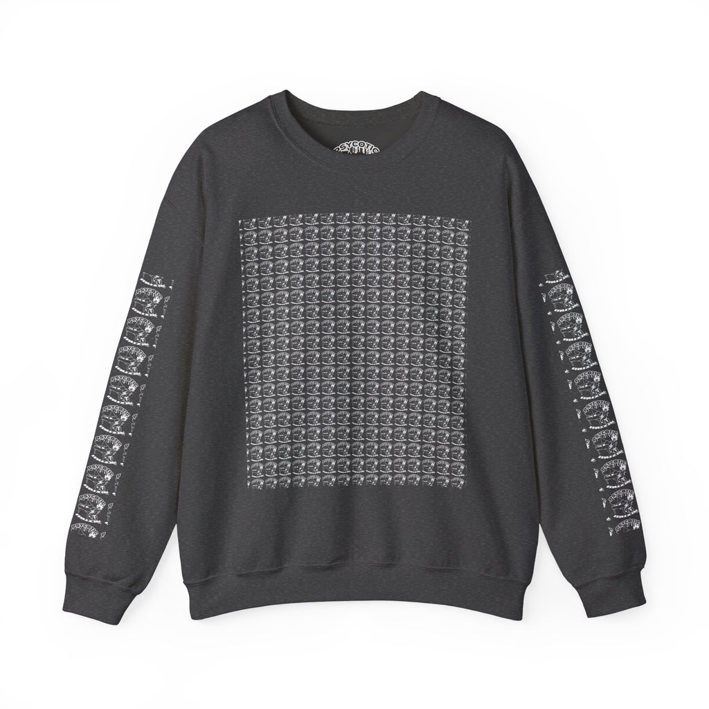 Classic White Crewneck Sweatshirt — Minimal Everyday Pullover