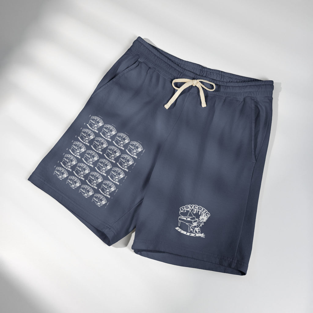 Unisex Garment-Dyed Lightweight Fleece Sweat Shorts
