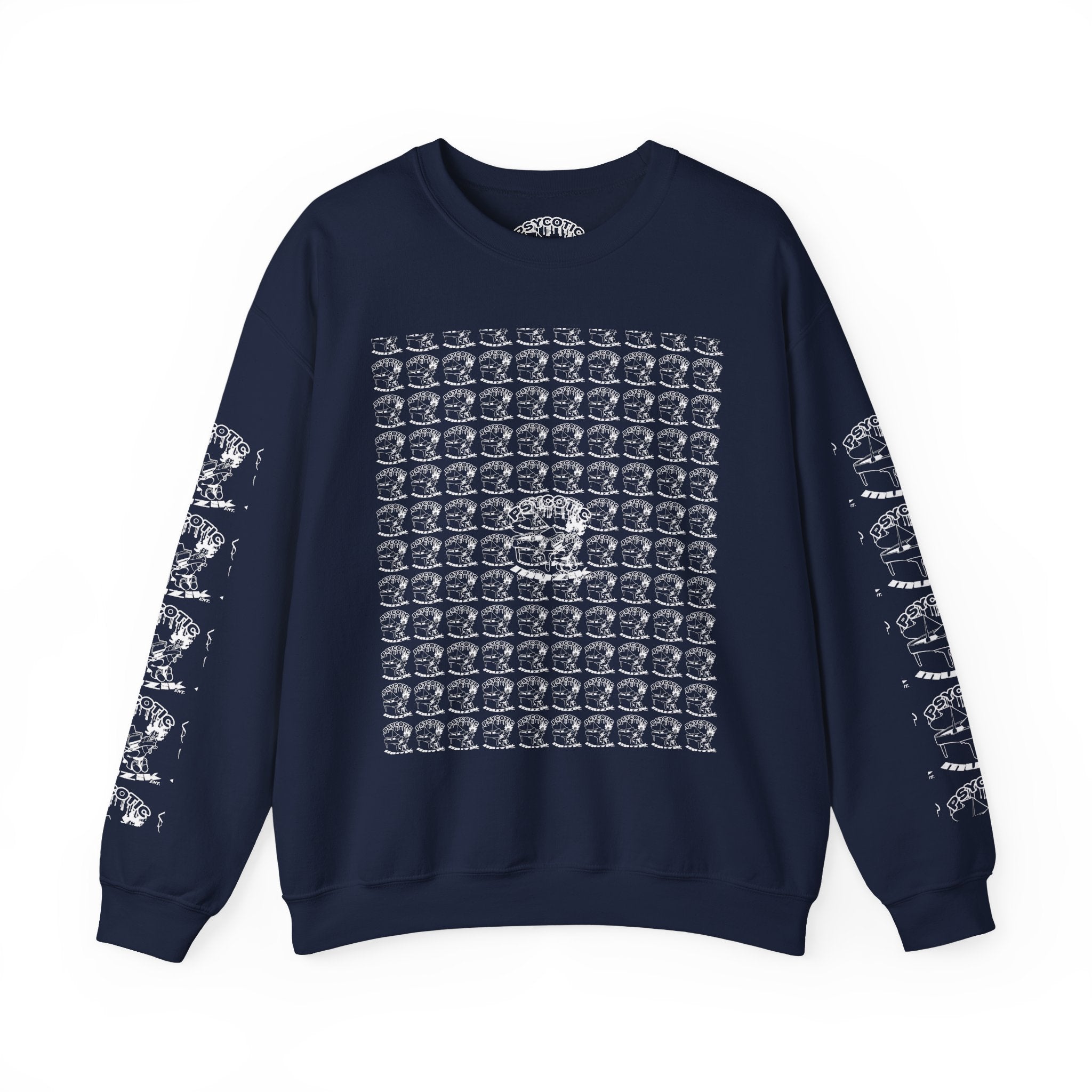 Classic White Crewneck Sweatshirt
