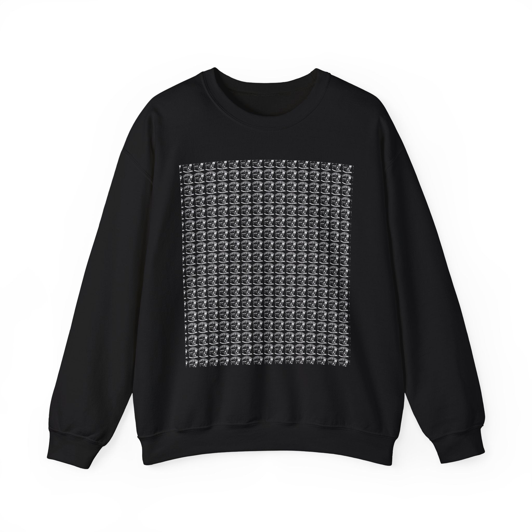 Classic White Crewneck Sweatshirt