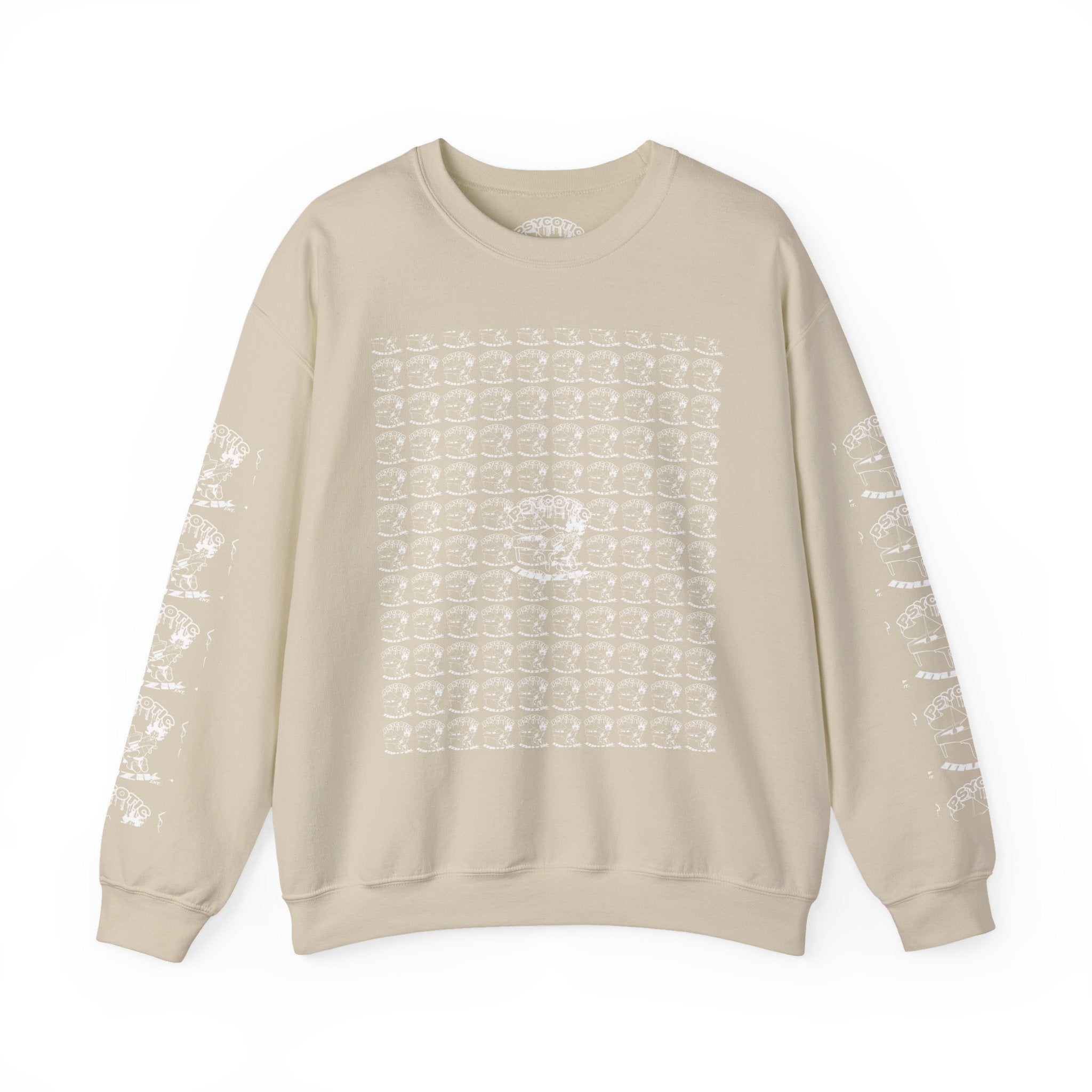 Classic White Crewneck Sweatshirt